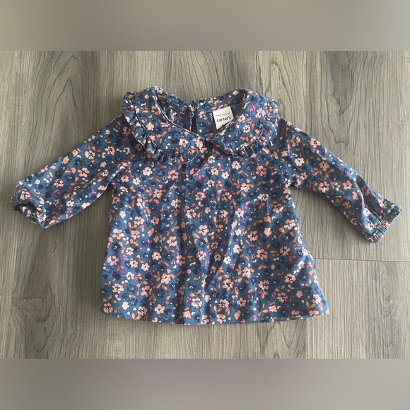 Baby Girl 3 Months Carter’s Winter Shirts Bundle - Picture 6 of 14